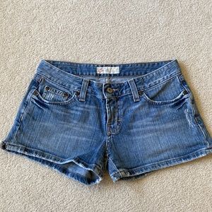 New BKE denim jean shorts